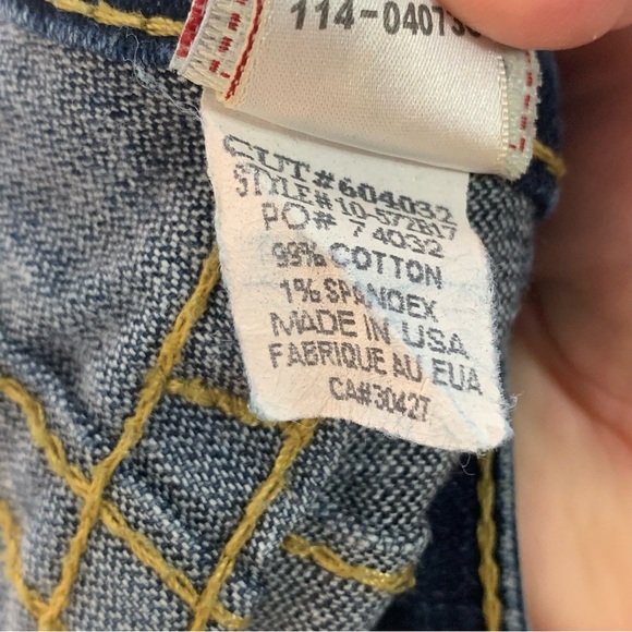 Women’s True Religion Ankle Cut Straight Jeans - Picture 13 of 13